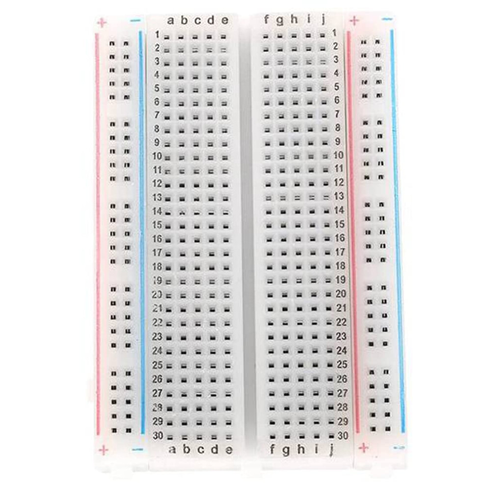 10 Pcs Breadboard 400 Tie Points Mini Solderless Pcb Test Board 8.5X5.5cm For Quick Prototyping 9347817729795