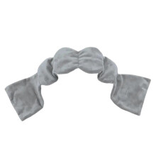 (Grey) Weighted Sleep Mask for Deep Rest, Soft Eye Mask for Eye Strain Relief, Relaxing Sleep Eye Cover for Men Women Home Travel