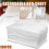 100Pcs/Set Spa Bed Sheets Disposable Massage Table Sheet Plastic Transparent Beauty 3
