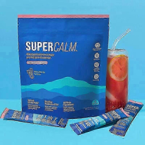 Raspberry Supercalm 20-Count Detox Health Tea Bags 25-26 1