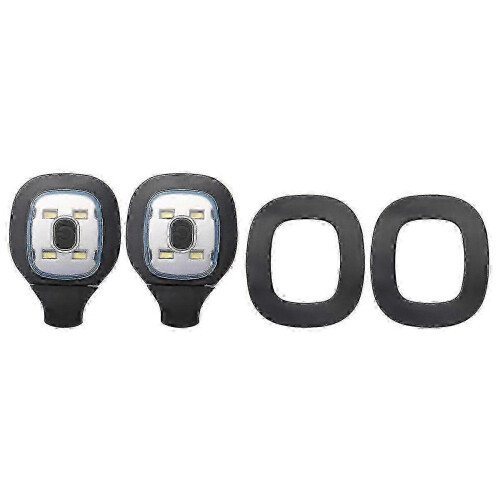 2Pcs USB Rechargeable Light for LED Beanie Hat,Replaceable Headlamp Cap DIY Hat Light for Men and Wo 25-26 1