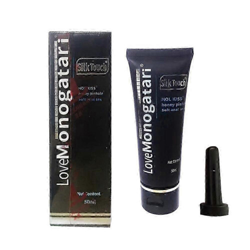 (50ml, black) Lovemonogatari Silk Touch Personal Lubricant Gentle Safe