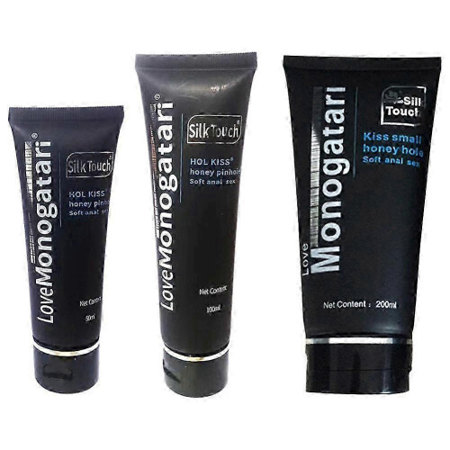 (50ml,black)Lovemonogatari Silk Touch Personal Lubricant Gentle Safe 1