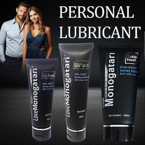 (50ml,black)Lovemonogatari Silk Touch Personal Lubricant Gentle Safe 2