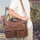 (Black) Laptops Tote Bag for Men Large PU Leather Briefcase for Men Multiple Compartments Messenger Bag 3