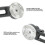 For  Extension Arm with M6 Thread and Screw Mount Camera Shoulder Rig Handle Mount, for  Handle Grip 2 Pieces 2