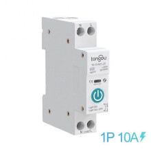 (10A No Metering) Tuya ZigBee Smart Switch Circuit Breaker With Metering 1P 63A DIN Rail For Home Smart