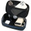 (Blue) POSO PS-830 Digital Accessories Organizer Bag Men Polyester Waterproof Handbag Multi-Layer Cable Storage Pouch 4