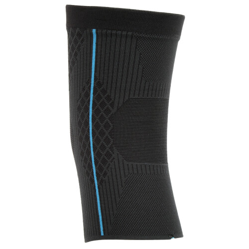 Elastic Knee Support Sleeve Breathable Compression Gear for Sport Medium Grey 2
