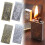 (Tang Grass Silver) Refillable Metal Cigarettes Lighter With Traditional Design Multipurpose Portable Metal Lighter for Collection 2