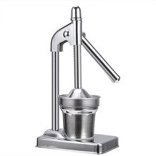 (Natural) Cast Iron Juicer Hand Press Multi-Purpose Fruit Press Squeezer for Oranges Citrus