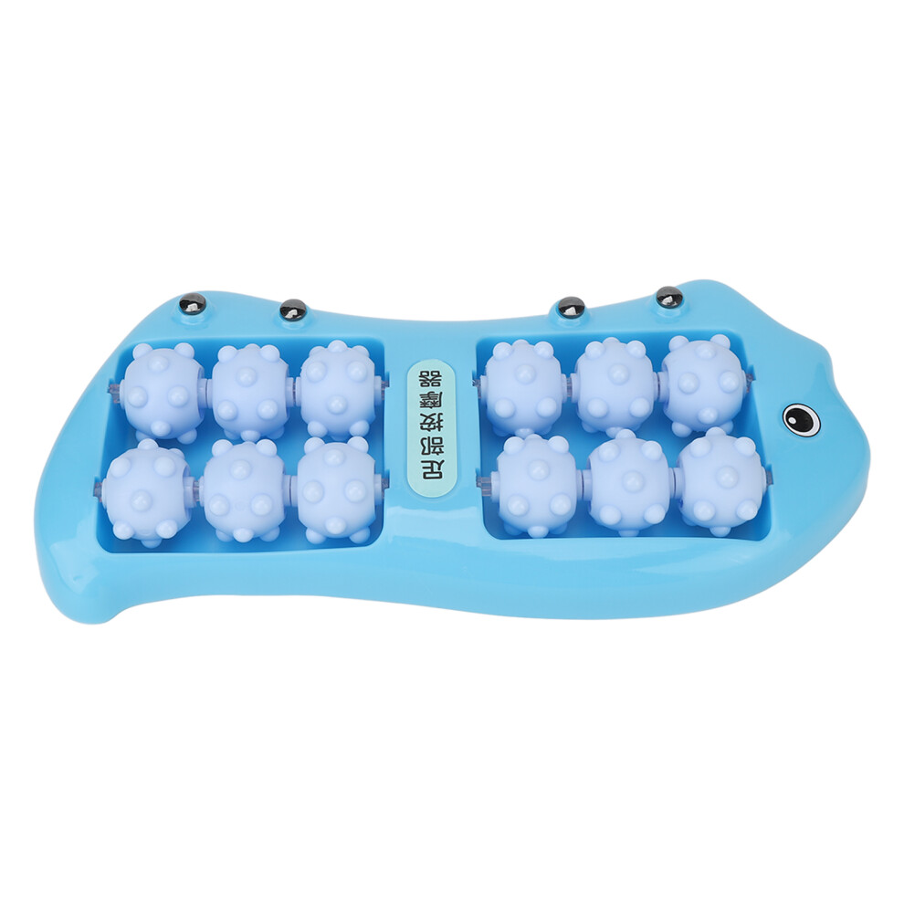 Blue Foot Massager Roller, Acupressure & Deep Relaxation Tool, 37Cm
