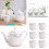 (Without A Pallet) Elegant Ceramic Water Pitcher Tea Set Present Reusable Practical Tea Pot Set Gift for Tea Lover 2