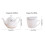 (Without A Pallet) Elegant Ceramic Water Pitcher Tea Set Present Reusable Practical Tea Pot Set Gift for Tea Lover 5