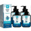 (4pcs)Coal Tar Lotion Shampoo Antibacterial Liquid Dandruff Itching Hair Care 1