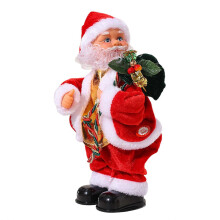(Gift Bag) Electric Twerking Santa Toy - Animated Twisted Hips Dancing & Singing Musical Christmas Doll Holiday Gifts for Kids & Home Decoration