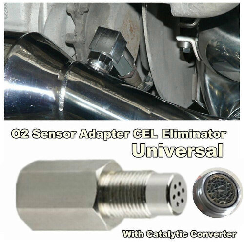 Oxygen O2 Sensor Spacer Adapter Bung Catalytic Converter Fix Check Engine Light Fix