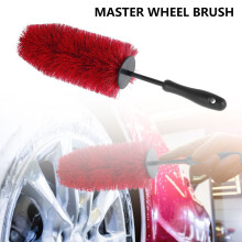 (Wheel Brush) Universal Car Wheel Brush for Rim and Tire Cleaning, Auto Detailing Washing Tool, Vehicle Tire Cleaning Brush