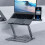 Laptop Cooling Bracket Tablets Notebook Holder with Phone Stand for Macbooks 4