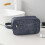 (Navy blue) Large Capacity Makeup Bag For Travel Cosmetic Organizer 1