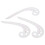 Sewing French Curve Ruler for Pattern Making, Bendable Drawing Template Durable Plastic Material Clear Measurement Scale High Accuracy Ruler, 4