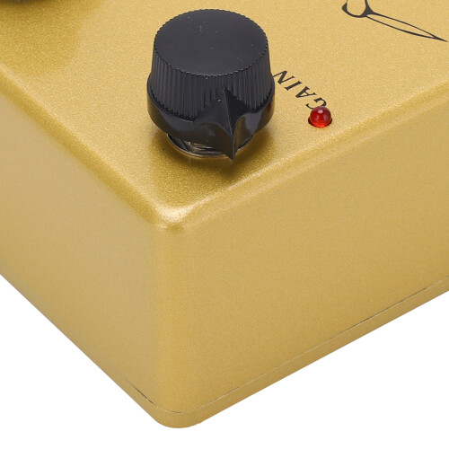Πεντάλ εφέ Overdrive, κουτί Stomp κιθάρας True Bypass με 3 κουμπιά ελέγχου και ενδεικτική 2