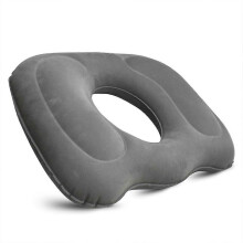 Orthopedic Inflatable Seat Cushion - Coccyx Pain Relief Pillow for Hemorrhoids, Bed Sores & Pregnancy Support