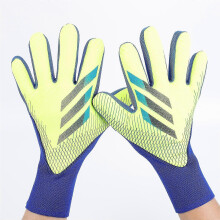 (7, Blue) New Football Goalkeeping Gloves Falcon Football Gloves Training Wear Resistant Non-Slip Adults Goalkeeping Gloves