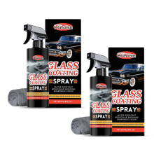 (2pcs) Glass Coating Spray Achieves Crystals Clear Streak-Free Glass For Superior Visibility for Enhanced Night Driving Safety