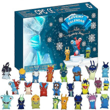 (Sly Elf) 2025 Advent calendar Countdown to Christmas with animals - Blind Box Gift Box Animal