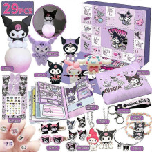 (Kuromi) 2025 Advent calendar Countdown to Christmas with animals - Blind Box Gift Box Animal