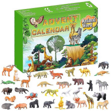 (Animal) 2025 Advent calendar Countdown to Christmas with animals - Blind Box Gift Box Animal