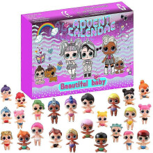 (Doll) 2025 Advent calendar Countdown to Christmas with animals - Blind Box Gift Box Animal