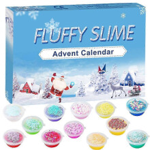 (Crystal mud) 2025 Advent calendar Countdown to Christmas with animals - Blind Box Gift Box Animal