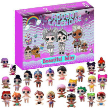 (Doll new) 2025 Advent calendar Countdown to Christmas with animals - Blind Box Gift Box Animal