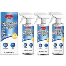 (3pcs) 1-3x De Icer Melting Snow-Melting Agent Winter Car Glass Fast Ice Melting Snow-Melting Agent Front Windshield Window Snow-Proof Agent