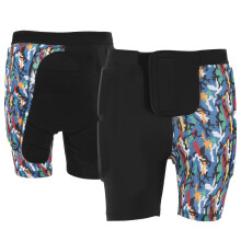 High Elastic EVA Padded Shorts for Snowboarding & Skating, Size L