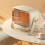 (US plug, Grey) Mini Desktop Heaters Low Consumption Room Warmer Machine Bedroom Supply 4