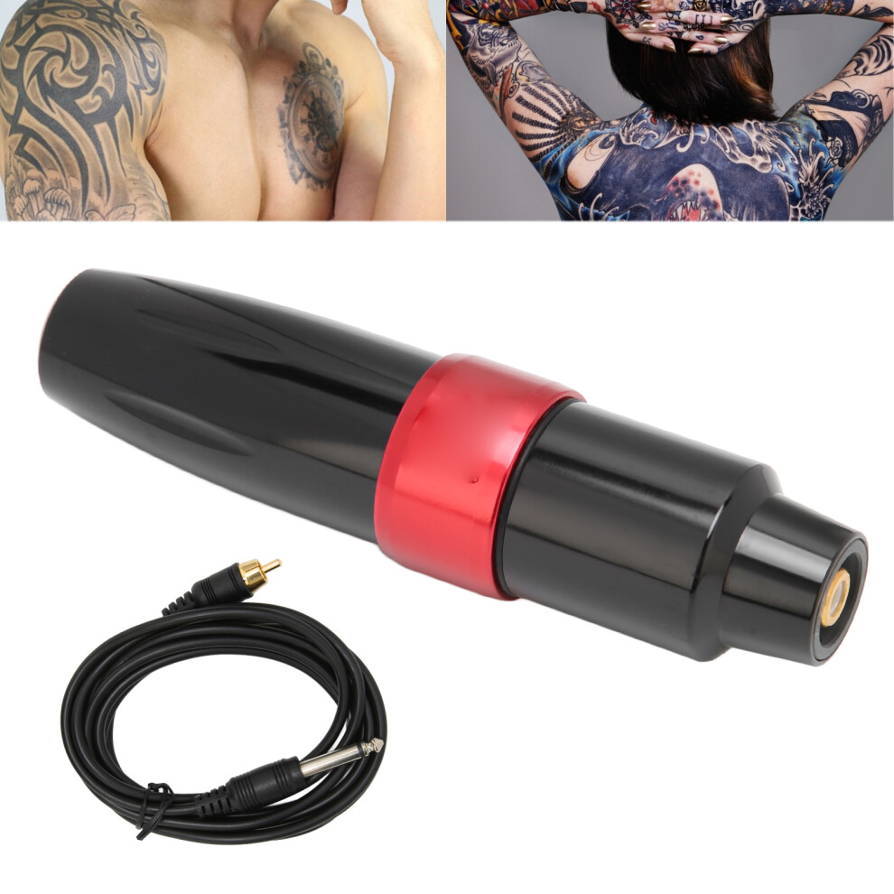 Black Aluminum Alloy Tattoo Machine Pen, Rca, 8V,