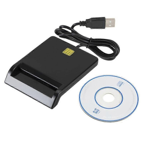 USB 2.0 Smart Card Reader Memory for ID Bank EMV Electronic DNIE Dni Citizen Sim 1