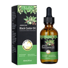 (1pc)1-3pcs Black Castor Oil for Hair Growth, 60ml Natural Hair Groth Serum, Anti Hair Loss Treatment for Men Women