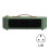 (UK plug, Green) Small room heaters Energy-Efficient-Personal Heaters Cozy Office Workspaces 2