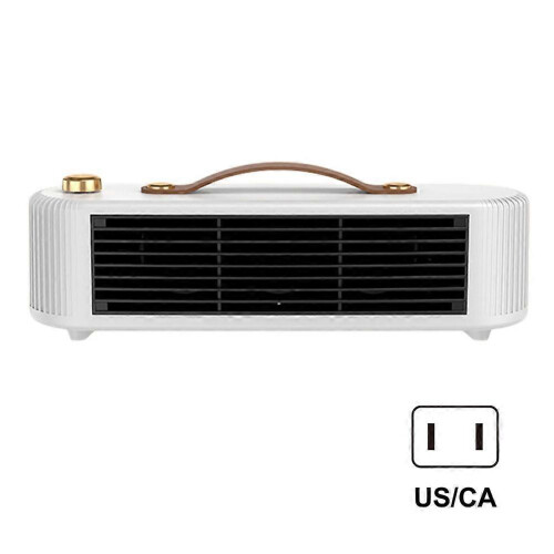 (US plug, White) Small room heaters Energy-Efficient-Personal Heaters Cozy Office Workspaces 1
