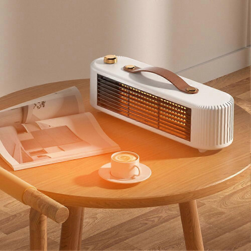 (UK plug, Green) Small room heaters Energy-Efficient-Personal Heaters Cozy Office Workspaces 2