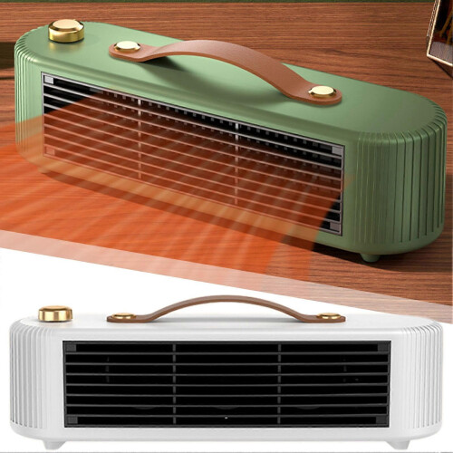 (EU plug, White) Small room heaters Energy-Efficient-Personal Heaters Cozy Office Workspaces 2