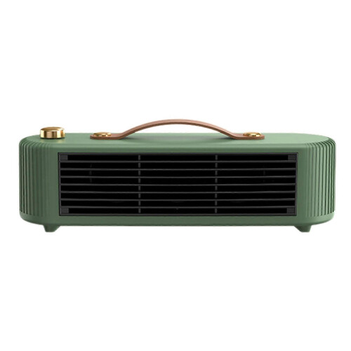 (EU plug, Green) Small room heaters Energy-Efficient-Personal Heaters Cozy Office Workspaces 1