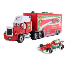 (1) Die-cast Toy Set: Cars 2 Lightning Mcqueen, Jackson Storm, Chick Hicks, Mack