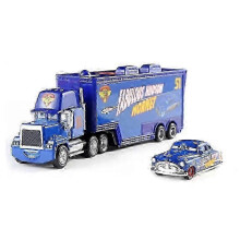 (3) Die-cast Toy Set: Cars 2 Lightning Mcqueen, Jackson Storm, Chick Hicks, Mack