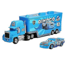 (14) Die-cast Toy Set: Cars 2 Lightning Mcqueen, Jackson Storm, Chick Hicks, Mack