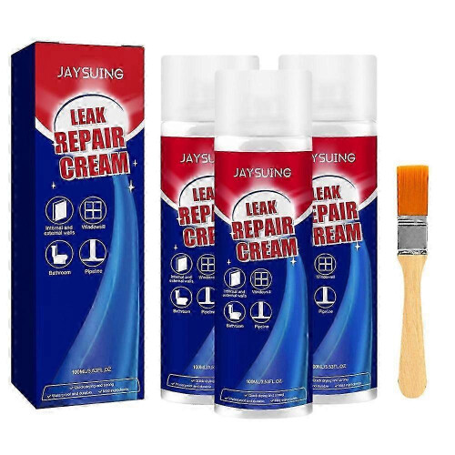 (3pcs) 1-3pcs Repair Waterproof Sealant Spray w/ Brush